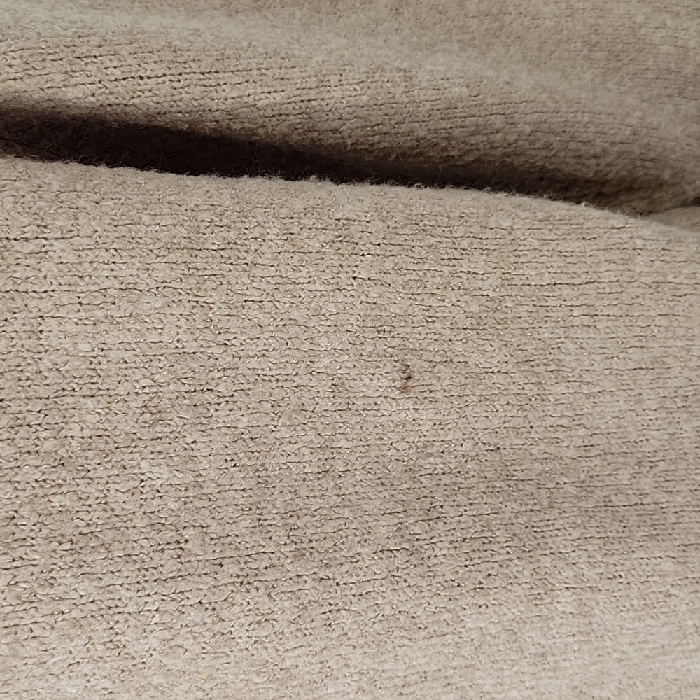 Zara Knit Oversized Tan Sweater SZ S - Picture 8 of 8